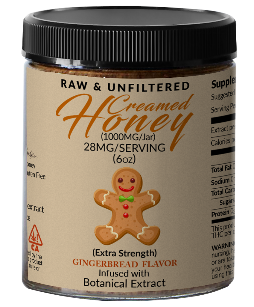 Gingerbread Flavor Honey Hemp Extract